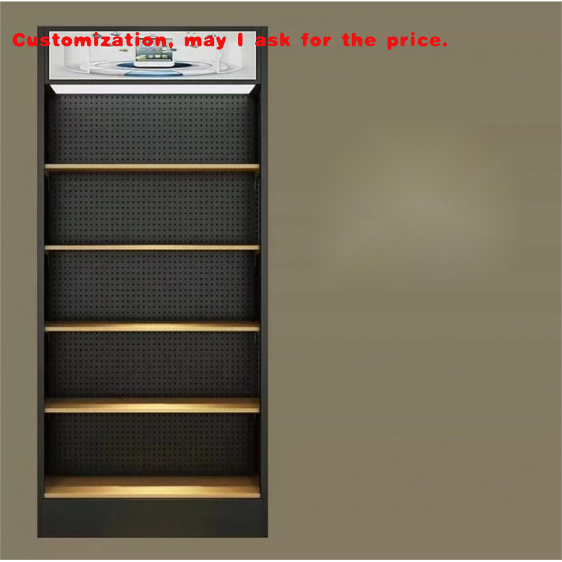 Phone Accessories Cabinet - op maat. Mobiele telefoonaccessoires Vitrinekast Mobiele