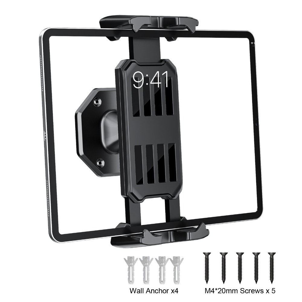 Quirky Phone Accessories - Wandbevestiging telefoonhouder tabletstandaard verstelbare klem 360°