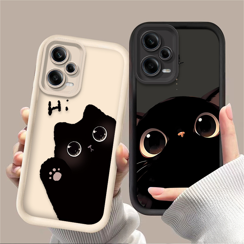 X Phone Accessories - Mooie Big Eyed Cat telefoonhoes voor