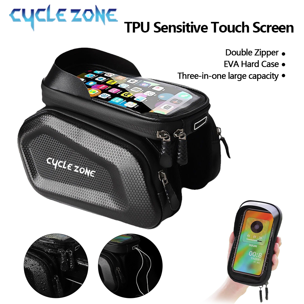 Phone Zone Accessories & Repair - Fietstelefoontas Fiets Top Voorbuis Frametassen Fietsen
