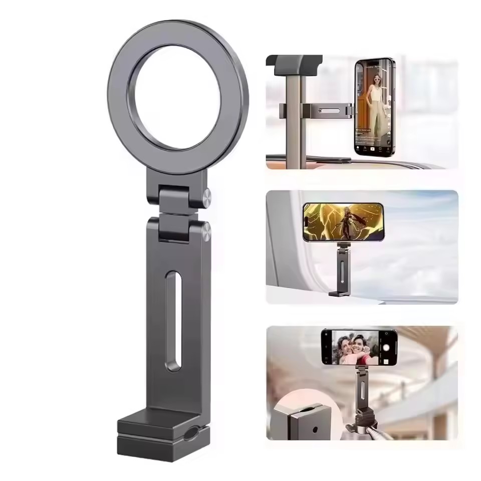 Quirky Phone Accessories - Universele magnetische telefoonhouder Reisbenodigdheden Flexibele rotatie