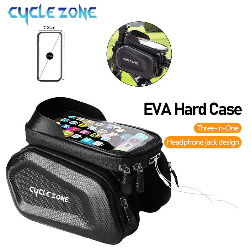 Phone Zone Accessories & Repair - Fietstas Touchscreen Telefoonhoesje Houder Grote capaciteit