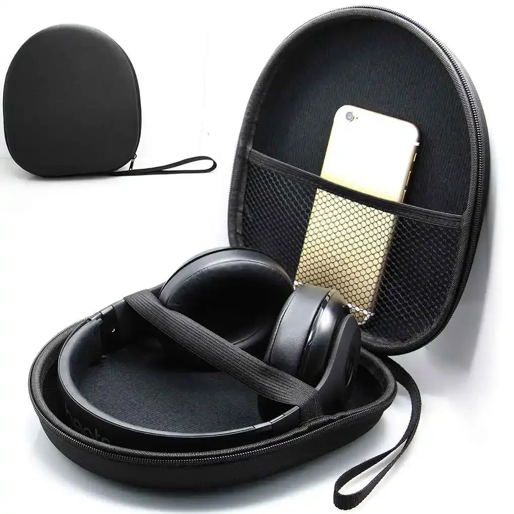 Phone Accessories Company - Draagtas voor hoofdtelefoon Schokbestendig Headset-etui Capaciteit
