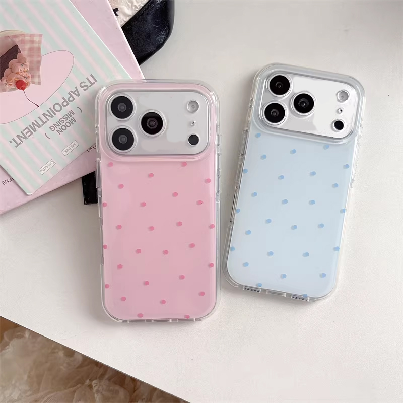 Y2K Phone Accessories - Koreaanse Ins Girl Simpele Blauw Roze
