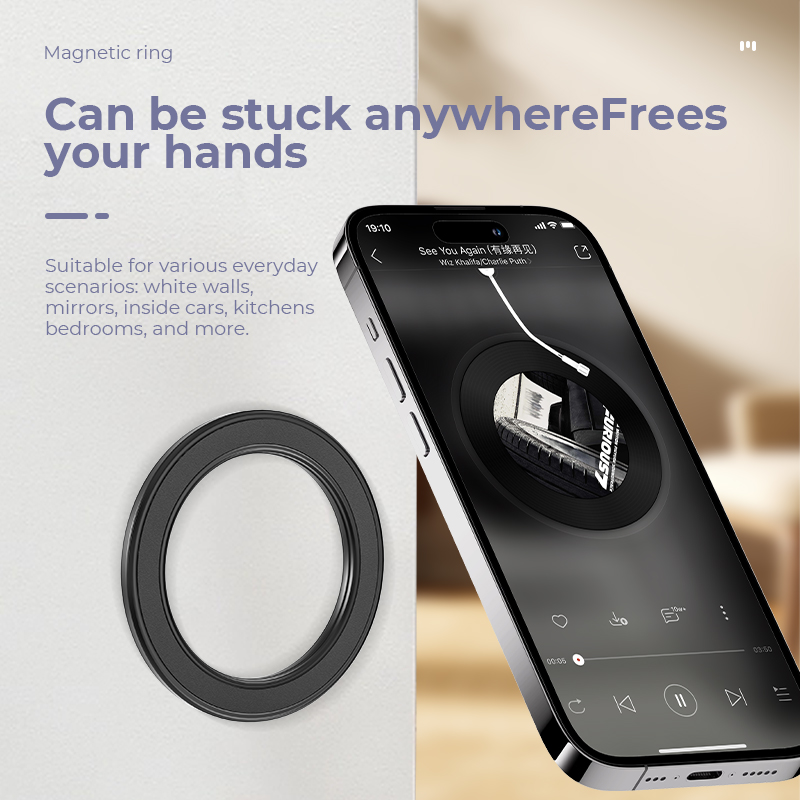 Quirky Phone Accessories - Voor Magsafe Sterke magnetische ring Telefoonhouder