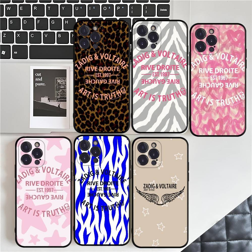Phone Accessories Brand - Telefoonhoesje van het modemerk Z-Zadig V-Voltaire