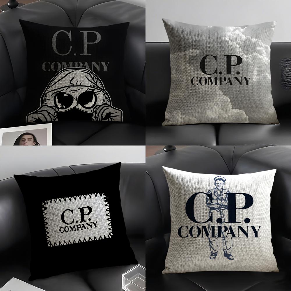 Phone Accessories Company - C-CP C-company Logo Kussenhoes Natuurlijk linnen