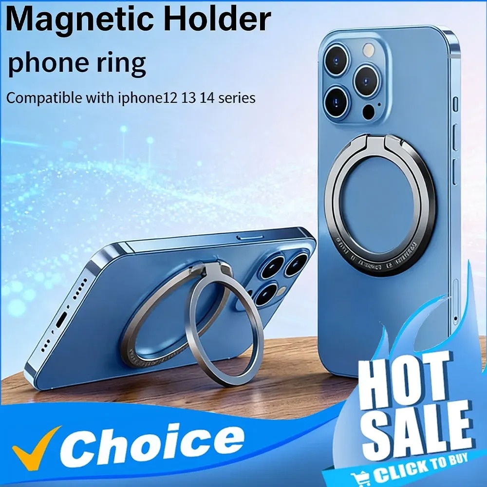 Phone Accessories Vendor - Magnetische telefoonringhouder met afneembare vingergreep en