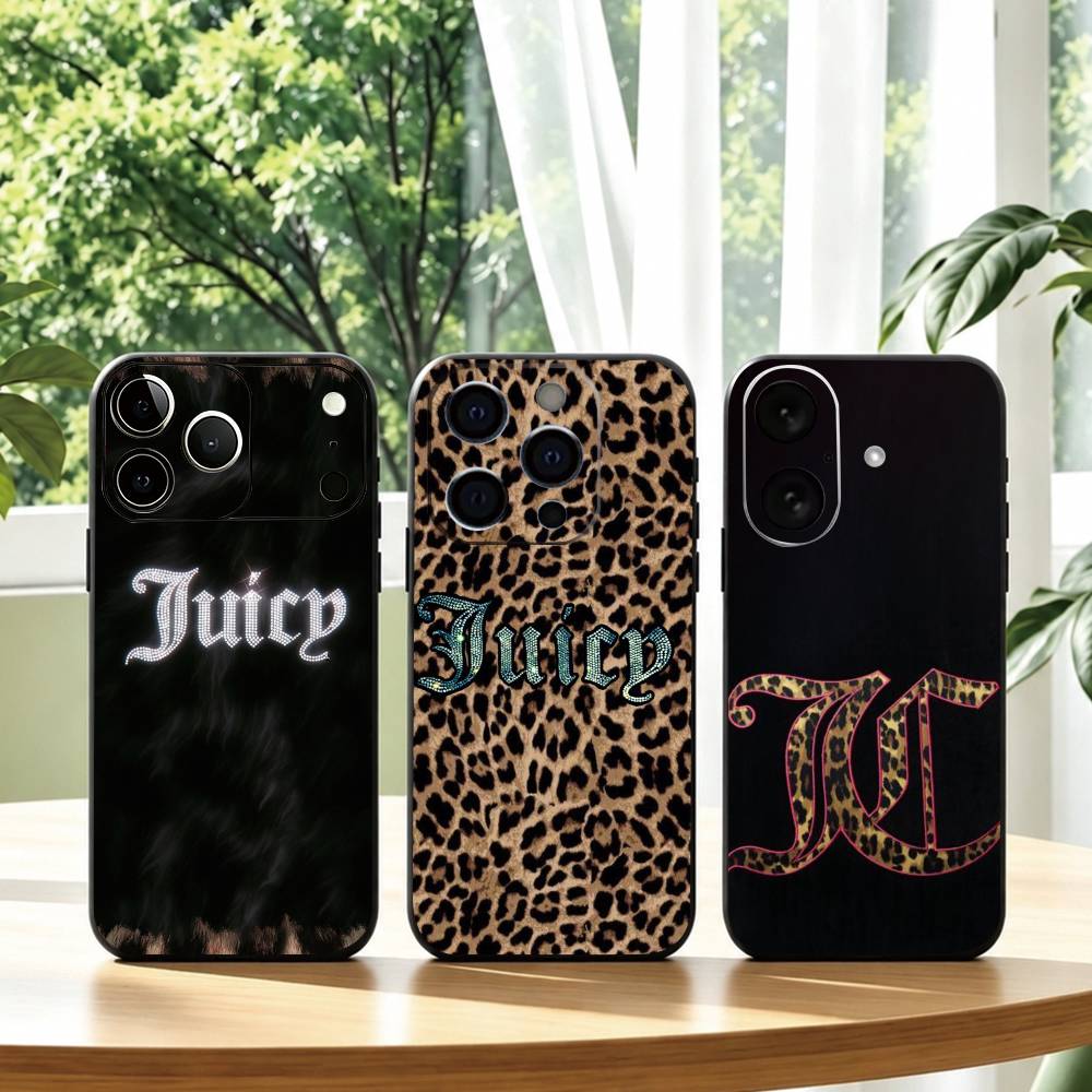 Phone Accessories Brand - Klassiek merk Juicy Couture telefoonhoesje voor