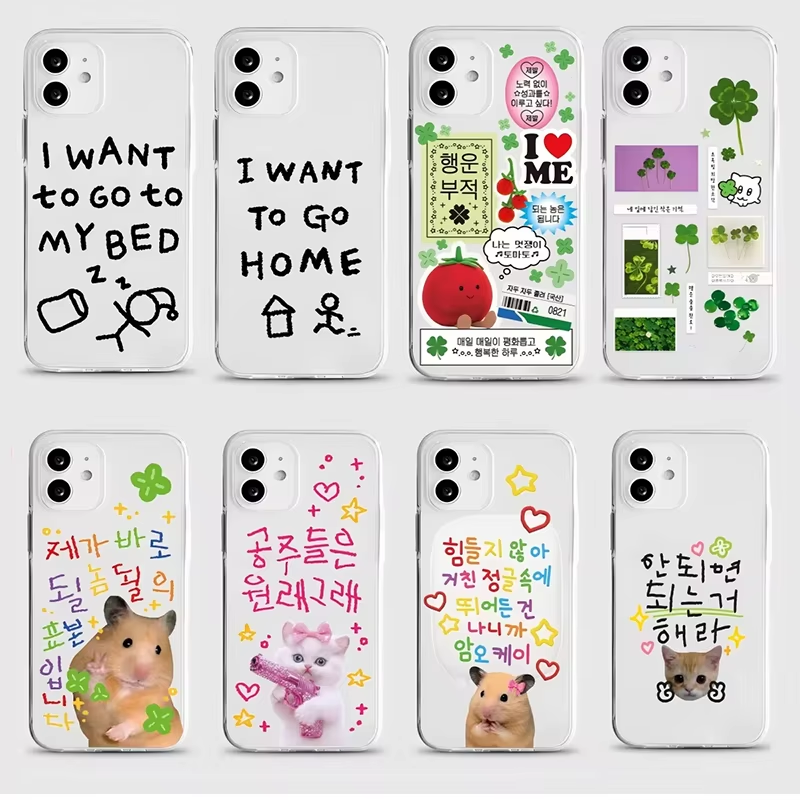 Koreaanse schattige vierklaver - Xo Phone Accessories recensie en prijs