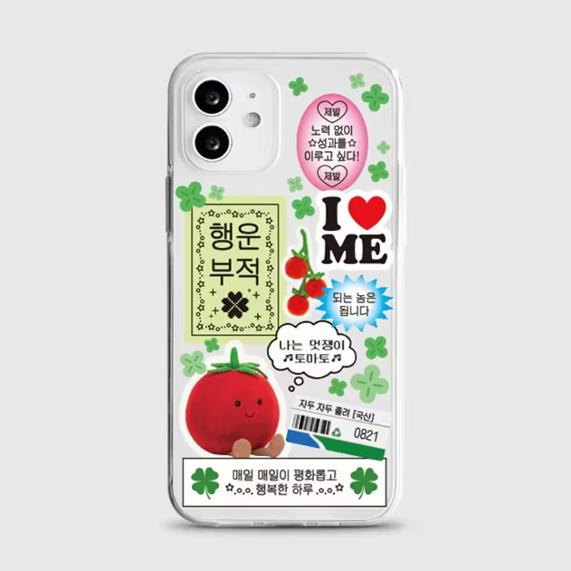 Koreaanse schattige vierklaver - Xo Phone Accessories recensie en prijs