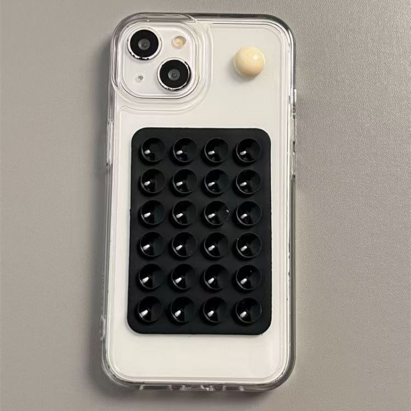 Siliconen zuignap telefoonhoes - Quirky Phone Accessories recensie en prijs