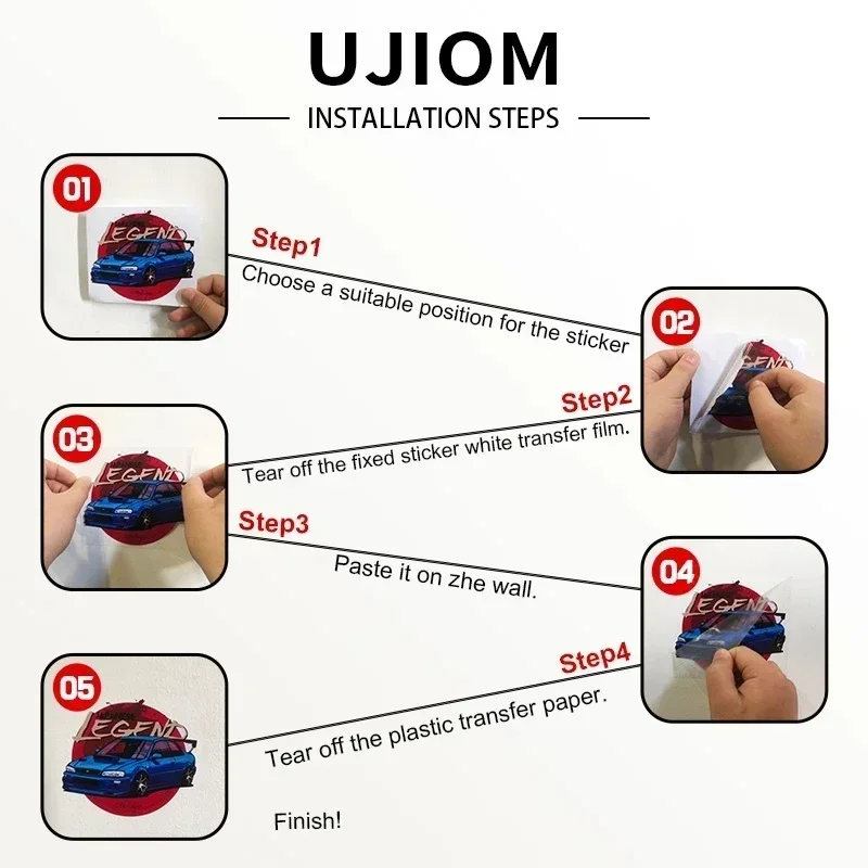 UJIOM Fern Stark muursticker a - Phone Accessories Cabinet recensie en prijs