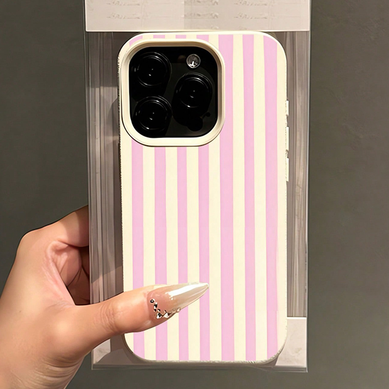 Eenvoudige roze verticaal gest - Xo Phone Accessories recensie en prijs