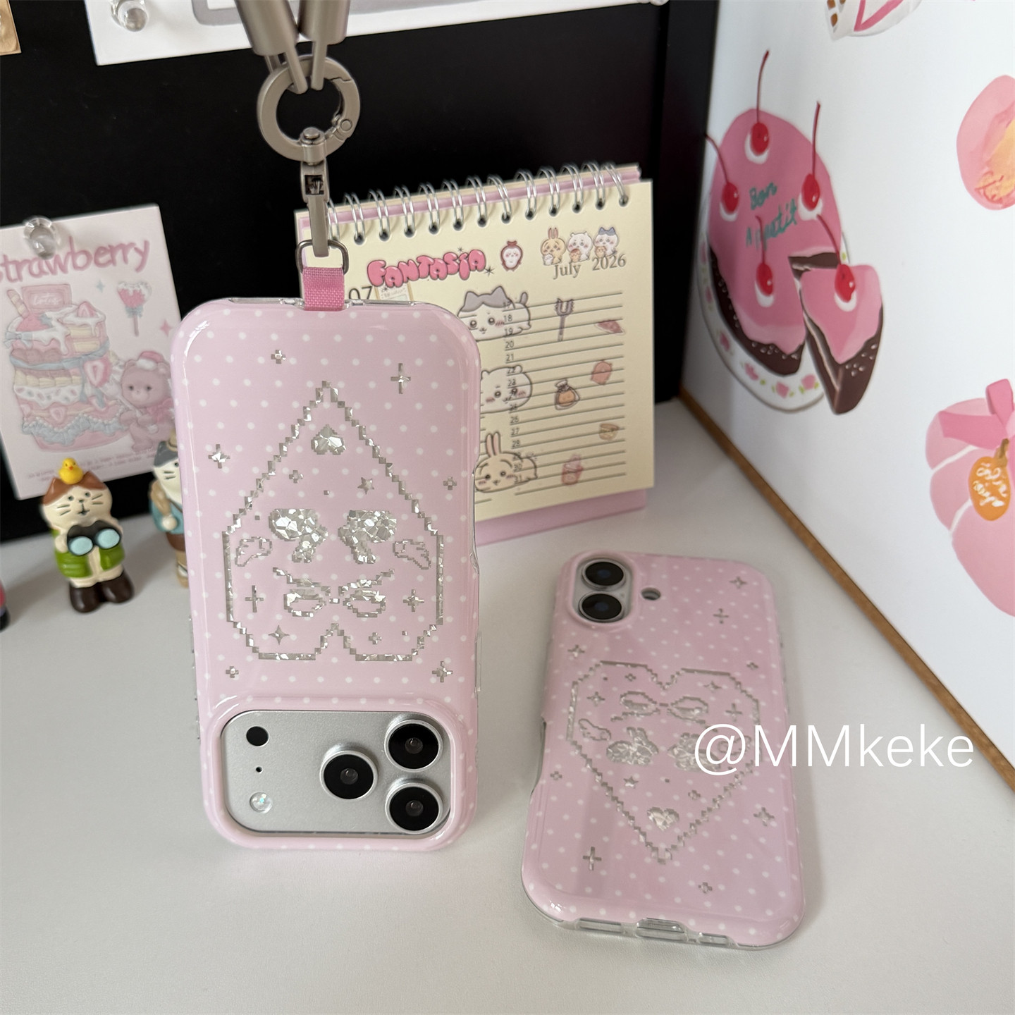 Koreaanse Ins Roze Zoete Meisj - Y2K Phone Accessories recensie en prijs