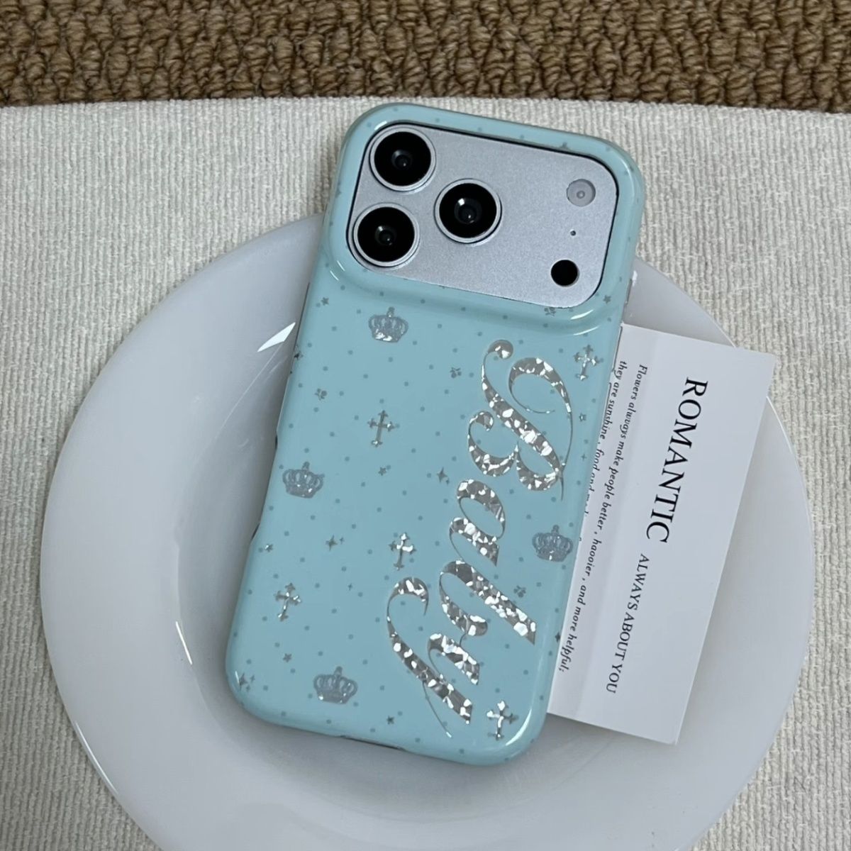 Koreaanse Mintkleurige Engelse - Y2K Phone Accessories recensie en prijs
