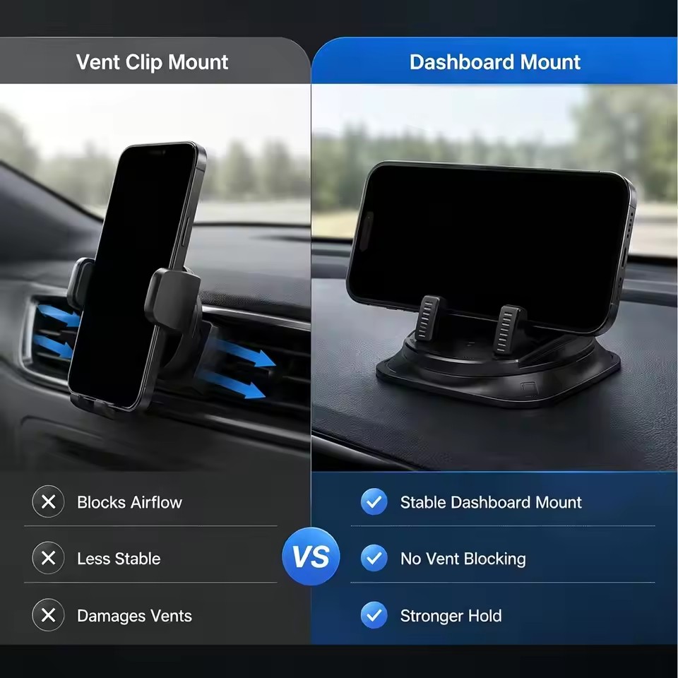 360 °   Universele auto telefo - Quirky Phone Accessories recensie en prijs