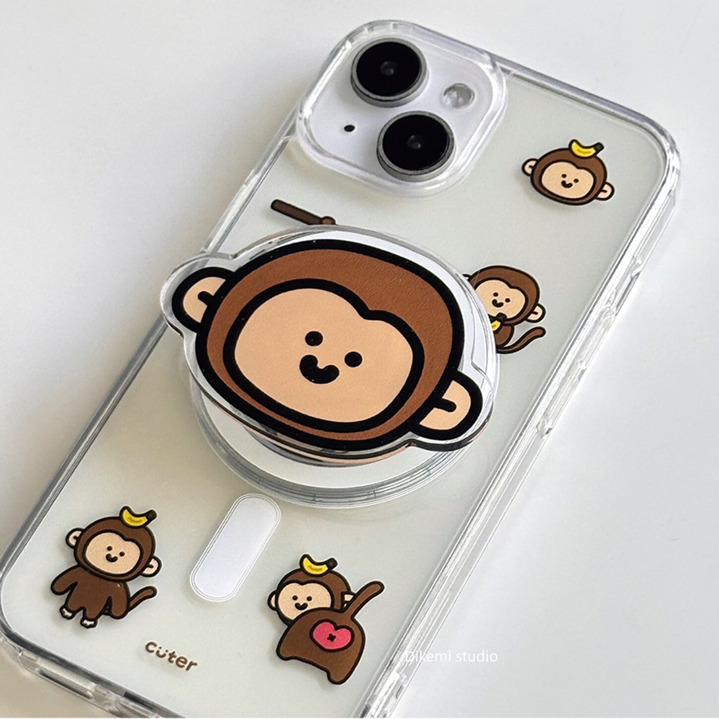 Bruine Bananen Baby Aap Y2K IN - Y2K Phone Accessories recensie en prijs