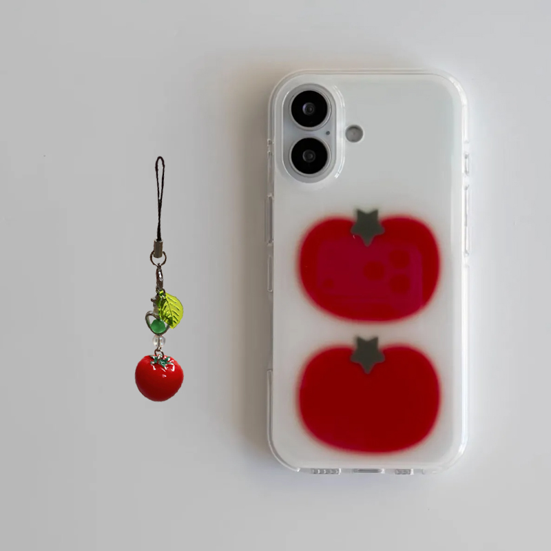 Koreaanse Ins Twee Ted Tomaat  - Y2K Phone Accessories recensie en prijs