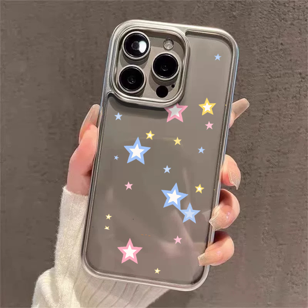 Y2K Stars Fashion Transparante - Phone Accessories Iphone recensie en prijs