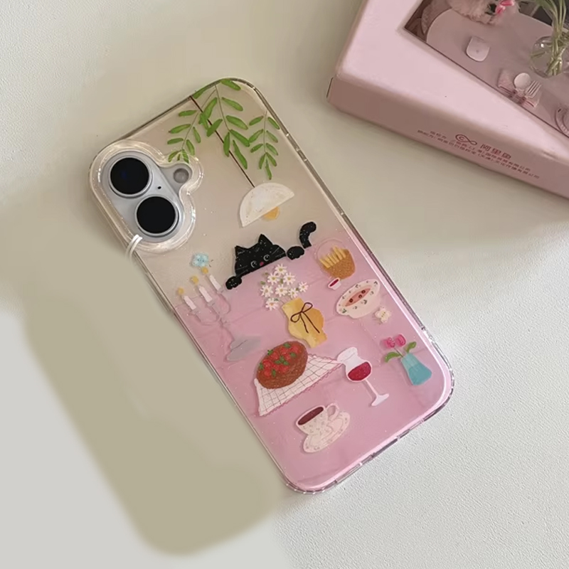 Schattig meisje eettafel klein - Y2K Phone Accessories recensie en prijs