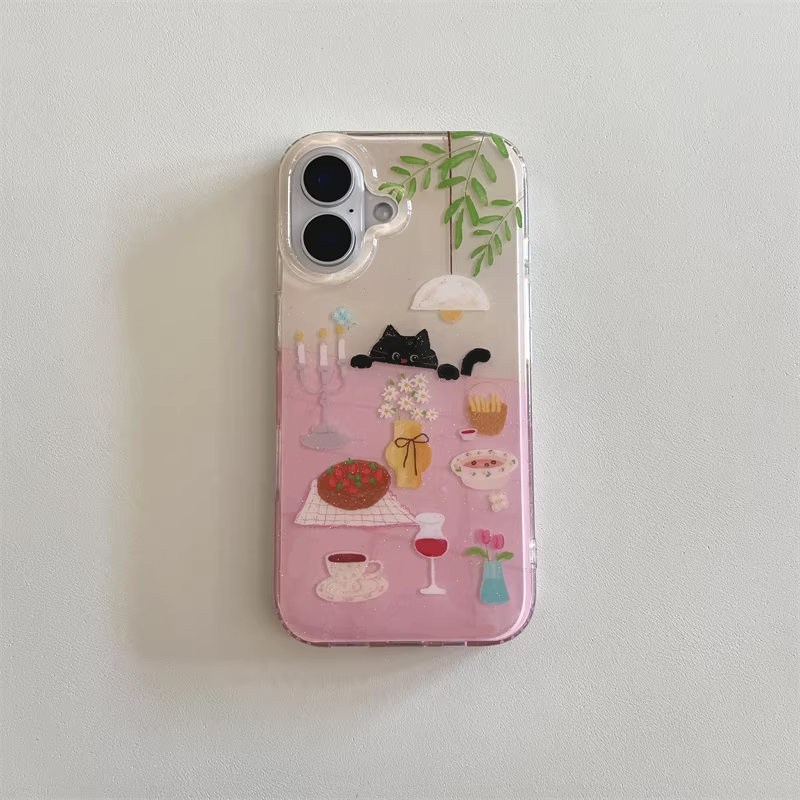 Schattig meisje eettafel klein - Y2K Phone Accessories recensie en prijs
