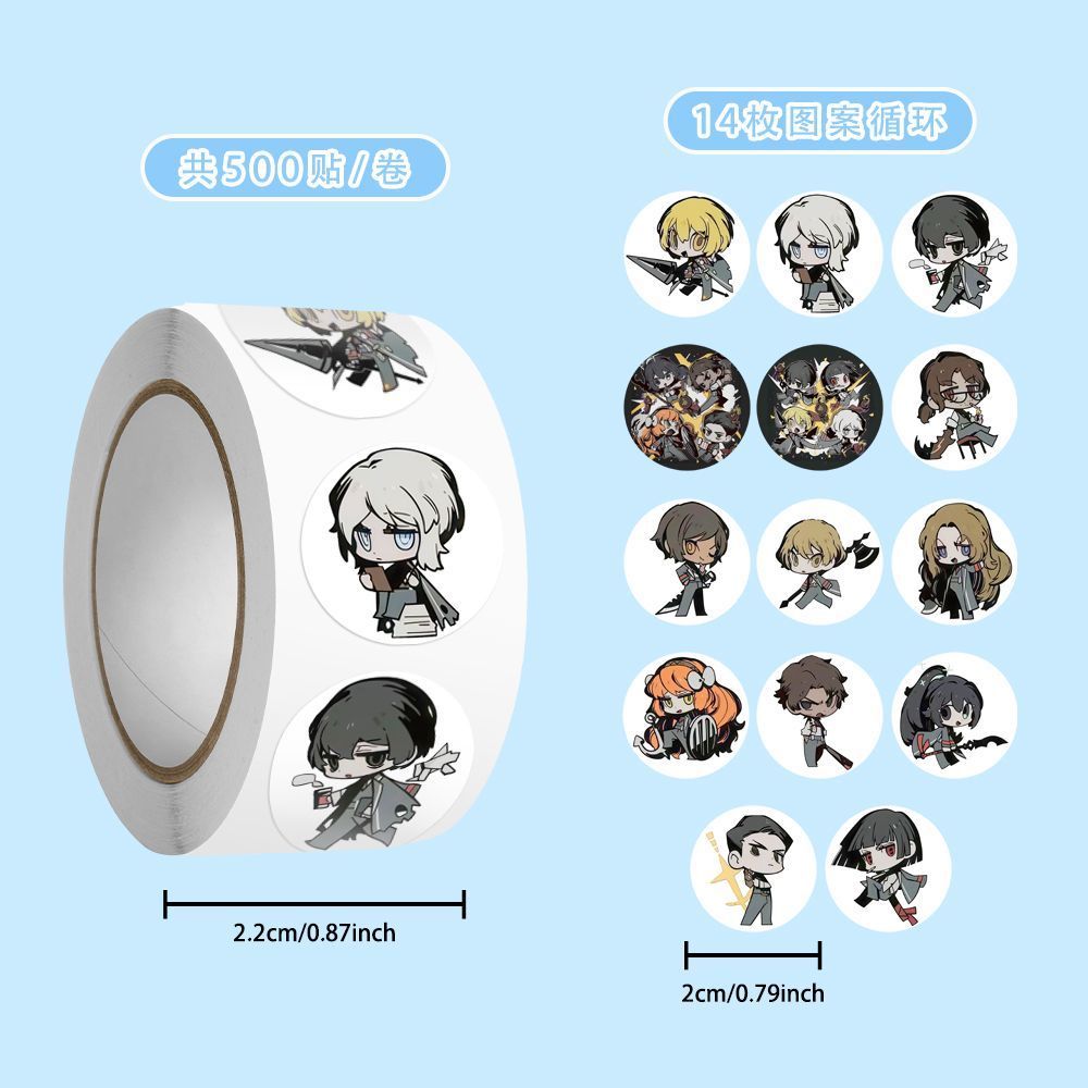500 STKS Anime Limbus Company  - Phone Accessories Company recensie en prijs